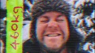 Frakt av 460 kg kj&oslash;kken p&aring; ski.