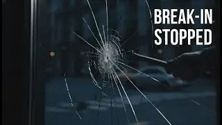 LLumar&reg; Security Film Stops Pharmacy Break-In Attempt | Real Surveillance Footage