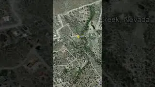 Cold Creek Nevada #geography #nevada #googleearth