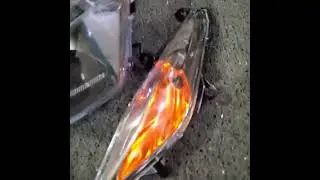 Reflektor lampu depan BEAT KARBU PLUS SEIN CUSTOM SMOKE ORANGE #beat #beatkarbu #beatkarbuindonesia