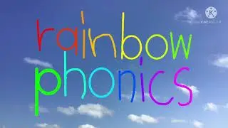 Rainbow phonics logo