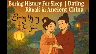 *NO ADS* | Boring History For Sleep | Dating Rituals in Ancient China and More