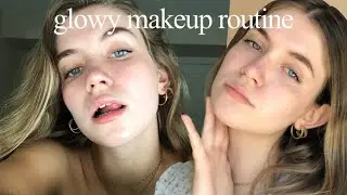 my 10 min glowy makeup tutorial | ella rene