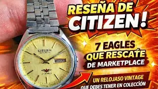 🔧⌚ Restauración y review: Citizen 7 Eagles – un clásico que volvió a la vida