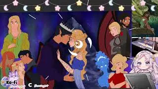 Rhysand and Feyre | ACOTAR WALLPAPER | Live Stream (Twitch) | Raening Art