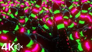 Relaxing 4K 🌓 Screensaver 1 Hour No Sound - Beautiful Satisfying Animation
