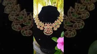 Kemp Necklace | Temple Jewellery | Kemp | Silver | SR Temple Jewellery | Vadasery | Nagercoil