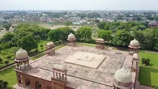 Agra India drone shot's in full-4k