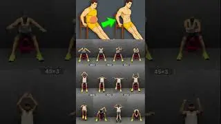 Burn Belly Fat at Home | Full Body Workout (30 Reps &times; 3 Sets) #fitness #fitnessmotivation   #fyp