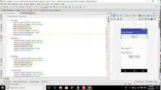 How to make Basic Calculator in android studio