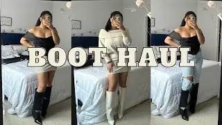 Boot Haul| Steve Madden & Viral Macy’s Boots| Knee High Boots