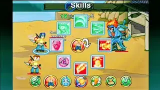 NINJA SAGA ANDROID | ALL RANK B BOSSES HUNTING HOUSE | OFFLINE TURN-BASED RPG ANDROID GAMEPLAY