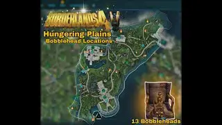 Borderlands : 4 All Hungering Plains Bobblehead Locations