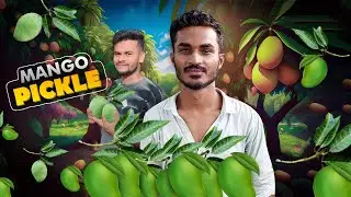 Mango Pickle Recipe | Unripe Mango Fruits, Garlic & Asian Spices  Mixed Pickle | AL village kitchen