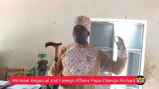 Ebongo Richard teaching kumam community. 