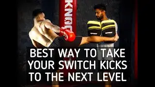How to throw killer switch kicks | KNOCKOUT FIGHT CLUB | Delhi