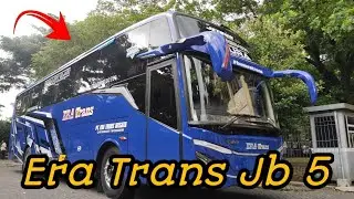 jb 5 yang lagi viral milik po era trans.. review lengkap bus terbaru adiputro