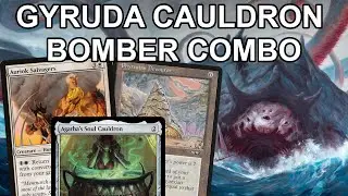 БОМБА КРАКЕНА! Комбо Legacy Boros Gyruda Soul Cauldron Bomberman. Бесконечная мана и урон, светодиод MTG WOE.