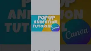 Pop up Animation tutorial #tutorial #editorial