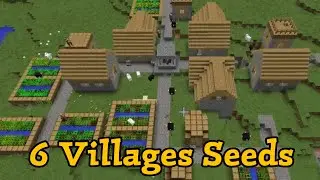 6 Villages Seeds In MasterCraft | Crazy CRAFT Gamer