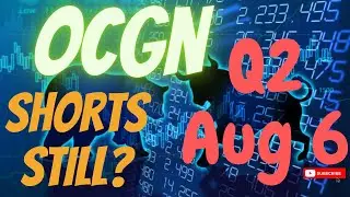 OCGN STOCK - Q2 update! Save the date aug 6...more