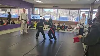 10th Annual Candy Cane Tournament Sparring Gabi December 2024