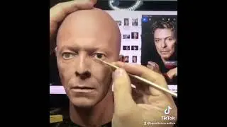 Super details of the silicone wax figure image production process.