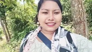 Go to see my father in law paddy fields ll village life