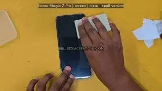 Honor Magic 7 Pro | Hydrogel Screen Protector | Installation Instructions | rizkaCreations.com