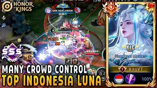 MALAYSIA TERPUKAU DENGAN LUNA XITO ?! | TOP INDONESIA LUNA | XITO | HONOR OF KINGS INDONESIA