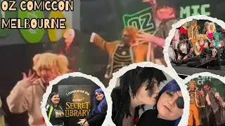 Oz comic con Melbourne 2025 Vlog!