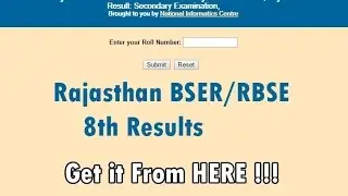 Rajasthan 8th Board Result 2019 Name, Roll Wise, RBSE 8 Class Results Date