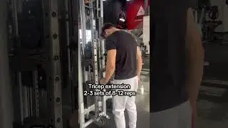 Try these 3 out #triceps #arms #gymtok #gym #tricepexercises