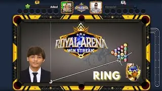 🔥 8 Ball Pool | Royal Arena 🏆 Win Streak Ring UNLOCKED 💥 Epic Gameplay ! | Gaming2-0-0-7 🎯