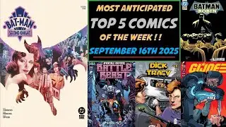 Top 5 Most Anticipated New Comic Books | September 16th, 2025
