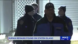 Tip leads police to human remains buried in wooded area of Staten Island