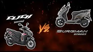 Honda Click 125i vs Suzuki Burgman Street 125 Specs Comparison
