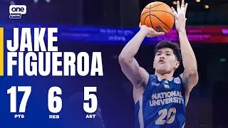 Jake Figueroa LEADS NU with 17 PTS vs FEU | UAAP SEASON 88 MEN&rsquo;S BASKETBALL ROUND 2 | HIGHLIGHTS