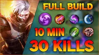 GRANGER 30 KILLS IN JUST 10 MINUTS!!! TRY THIS FULL CUSTOM BUILD & EMBLEM - MLBB