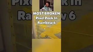 MOST BROKEN Pixel Peek In R6 - #shorts #r6