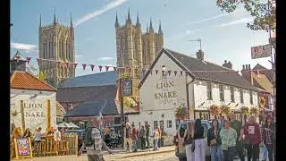 Take two trips back in time on Bailgate, Lincoln to learn about the ancient Lion and Snake pub.