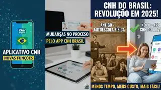 As Novas Mudan&ccedil;as da CNH do BRASIL: O Fim da Obrigatoriedade das Autoescolas