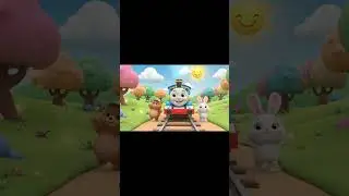 Train song for kids| Rhyming song #nurseryrhymes #train #kidssong #kidsvideo #kidsentertainment