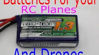 Lithium Batteries For Your RC Planes Or Drones