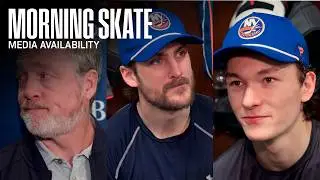 New York Islanders Pregame Availability | NYI at EDM