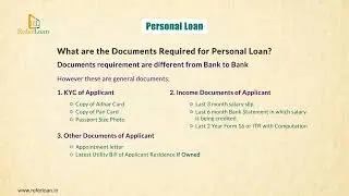 Personal loan Training Video in English