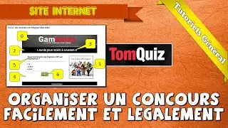[Tuto] Comment organiser un concours facilement et l&eacute;galement en 2020 | Tomquiz
