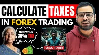 INDIA में FOREX TRADING पे कितना TAX देना पड़ेगा? EASY CALCULATION #forextradingindia #goldtrading