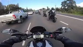 MT Riders Sydney freeway run to Macquarie Pass 17 05 20