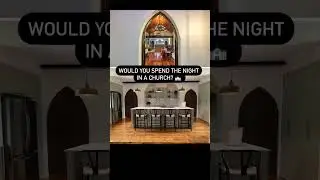 This Church Converted into an #Airbnb is INCREDIBLE 🤲